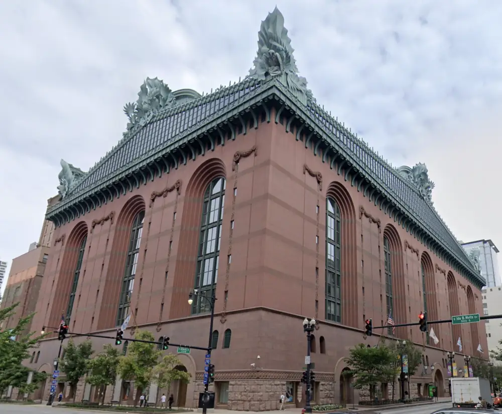 HAROLD WASHINGTON LIBRARY, the largest Library we have a photo of